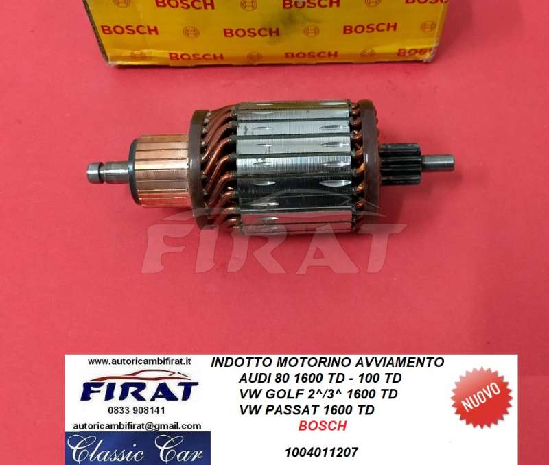 INDOTTO MOTORINO AVVIAMENTO AUDI 80 - GOLF 1600 TD (1004011207)